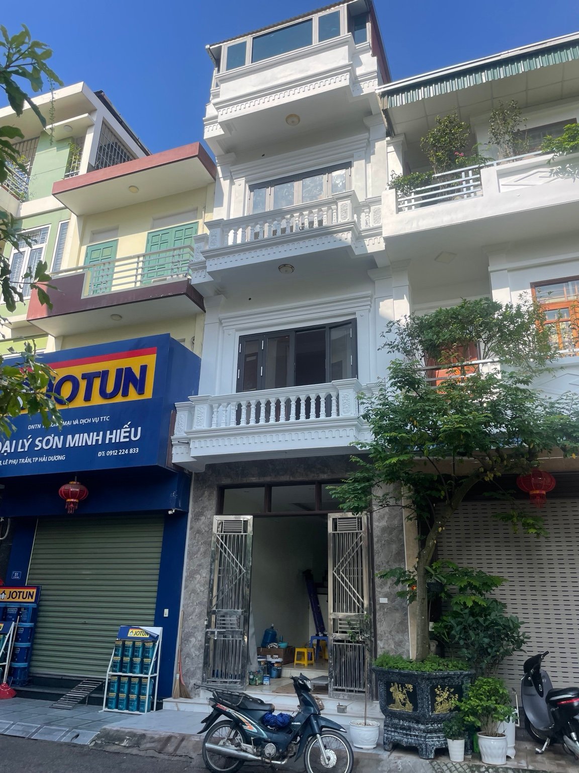Mặt tiền sau cải tạo