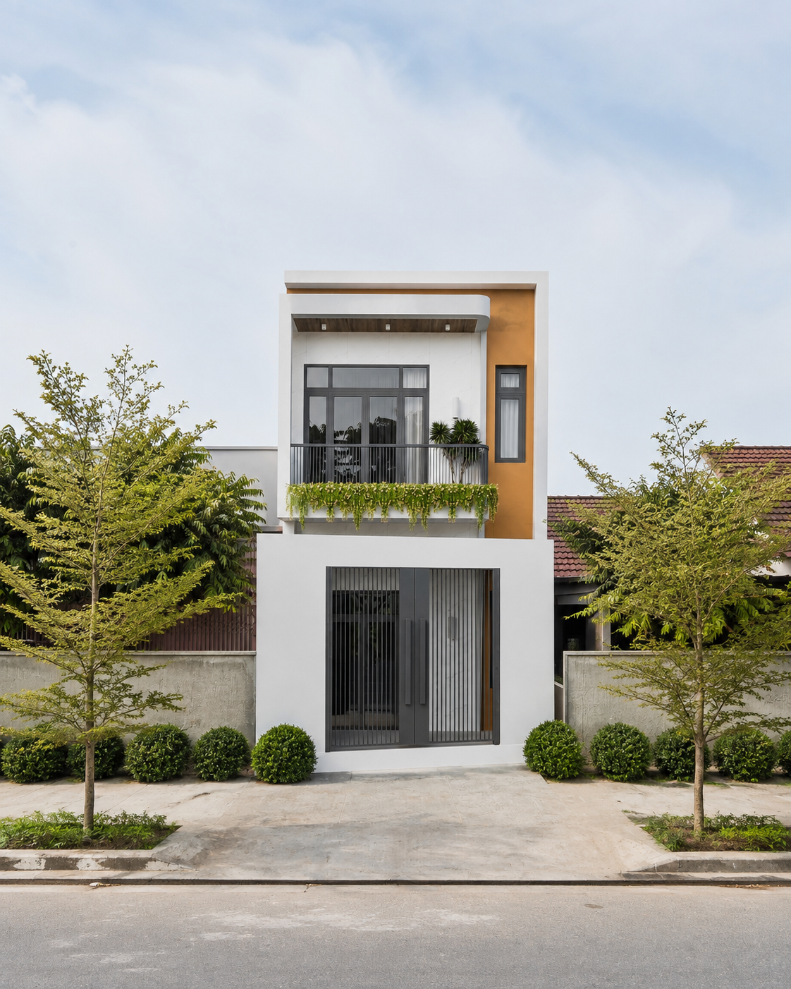 Phối cảnh kiến trúc nhà Chị Vân